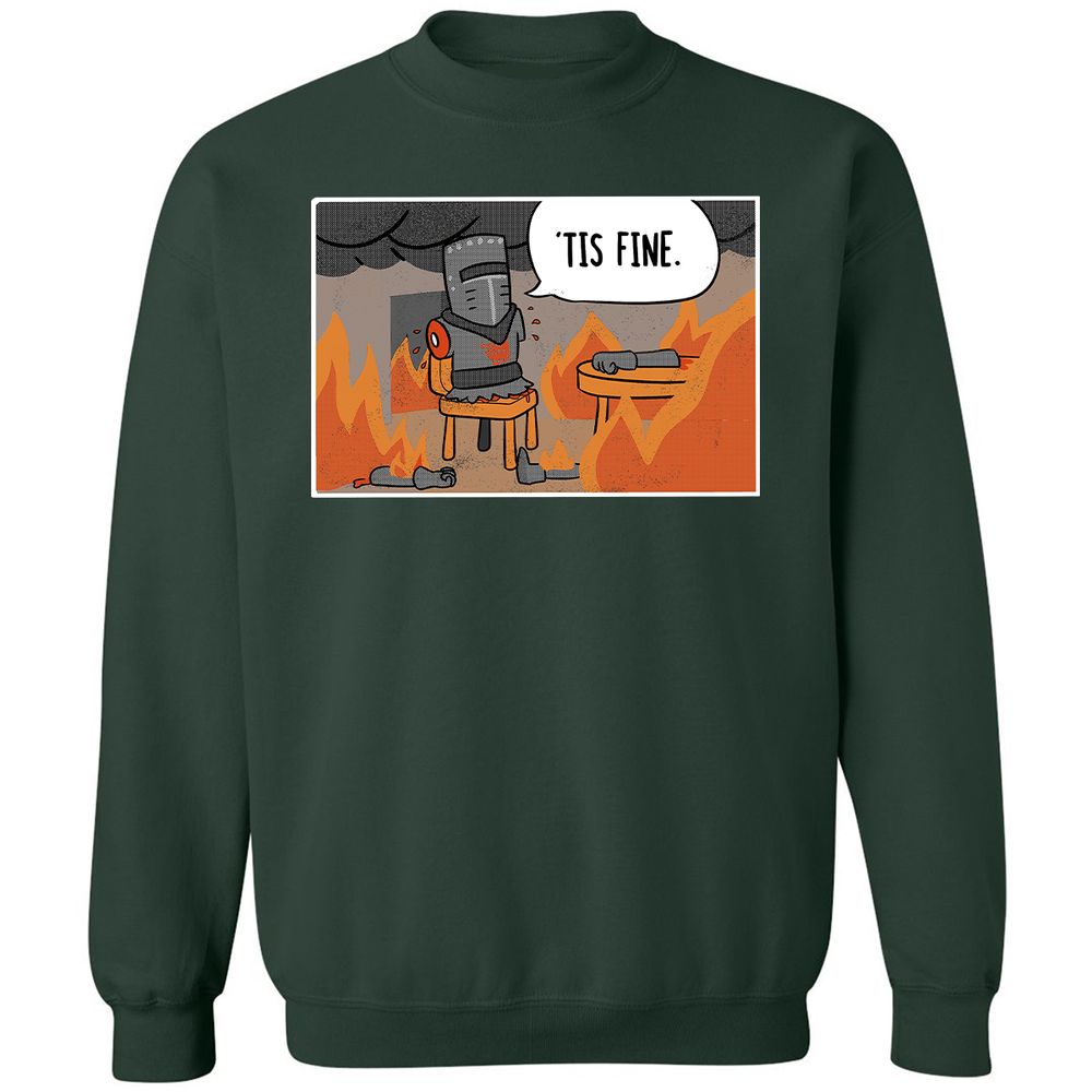 Classic Unisex Sweatshirt - 15PUUBHG - Forest Green - 4