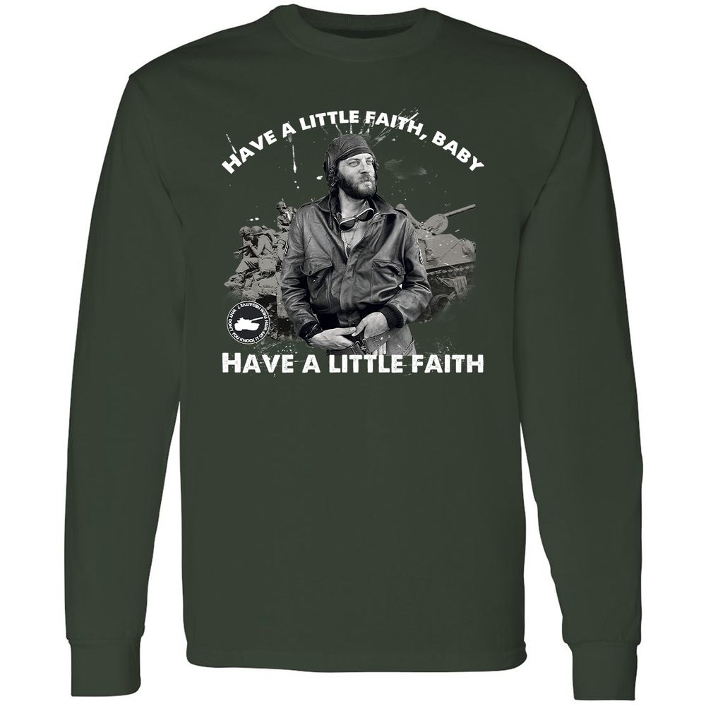 Long Sleeve T-Shirt - 6BK12YZC - Forest Green - 4