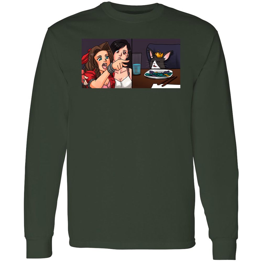 Long Sleeve T-Shirt - JRZ6NE6R - Forest Green - 4