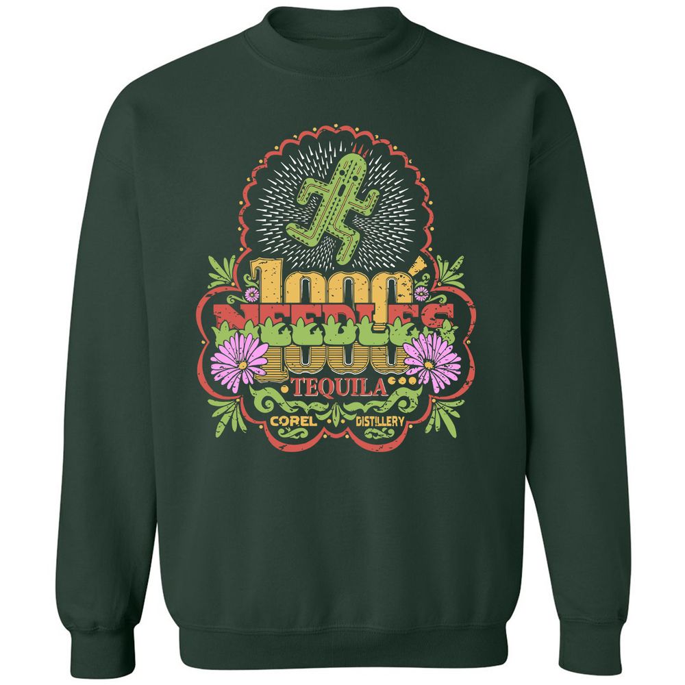 Classic Unisex Sweatshirt - M89CB8EU - Forest Green - 4