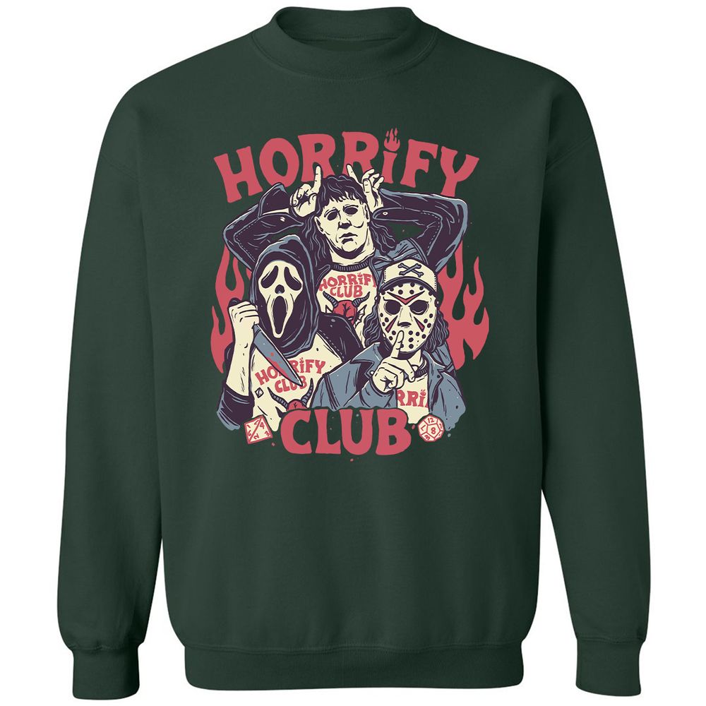 Classic Unisex Sweatshirt - V9EEV8XK - Forest Green - 4
