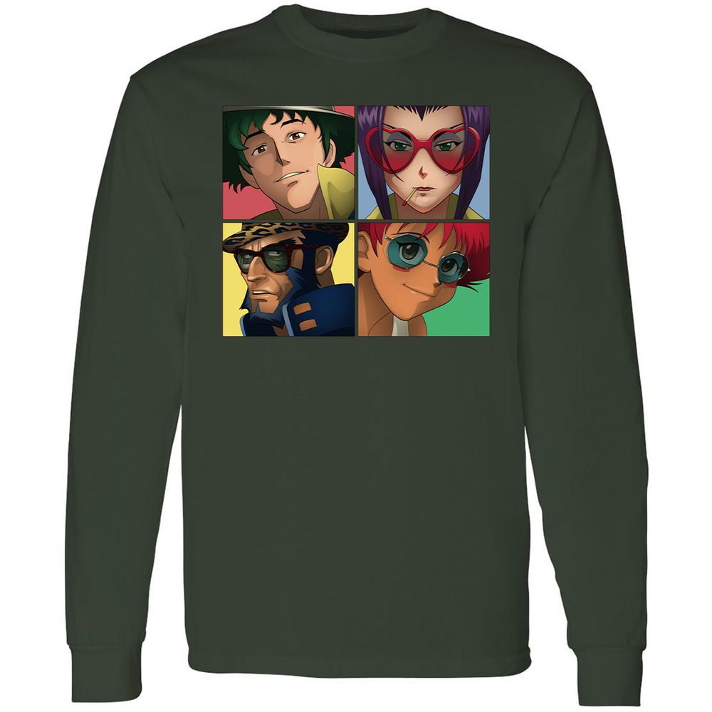 Long Sleeve T-Shirt - H7L9A626 - Forest Green - 4