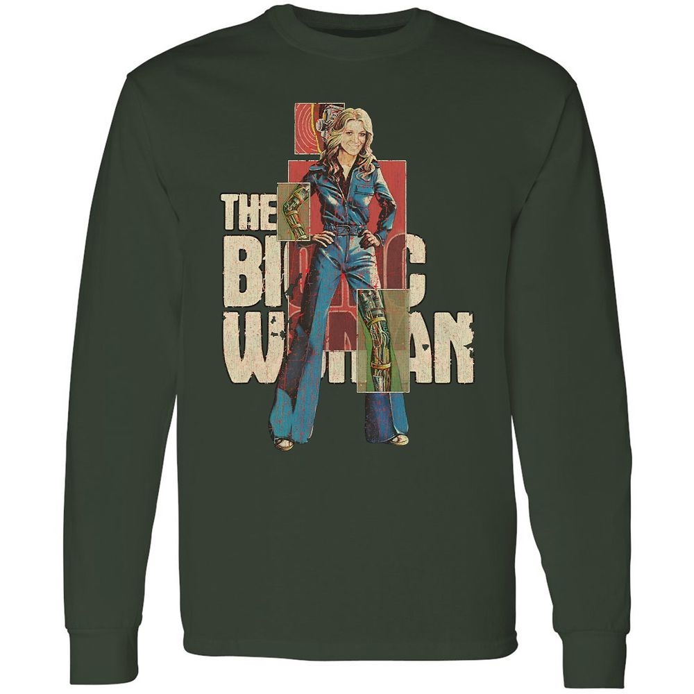 Long Sleeve T-Shirt - MLQ4XJLT - Forest Green - 4