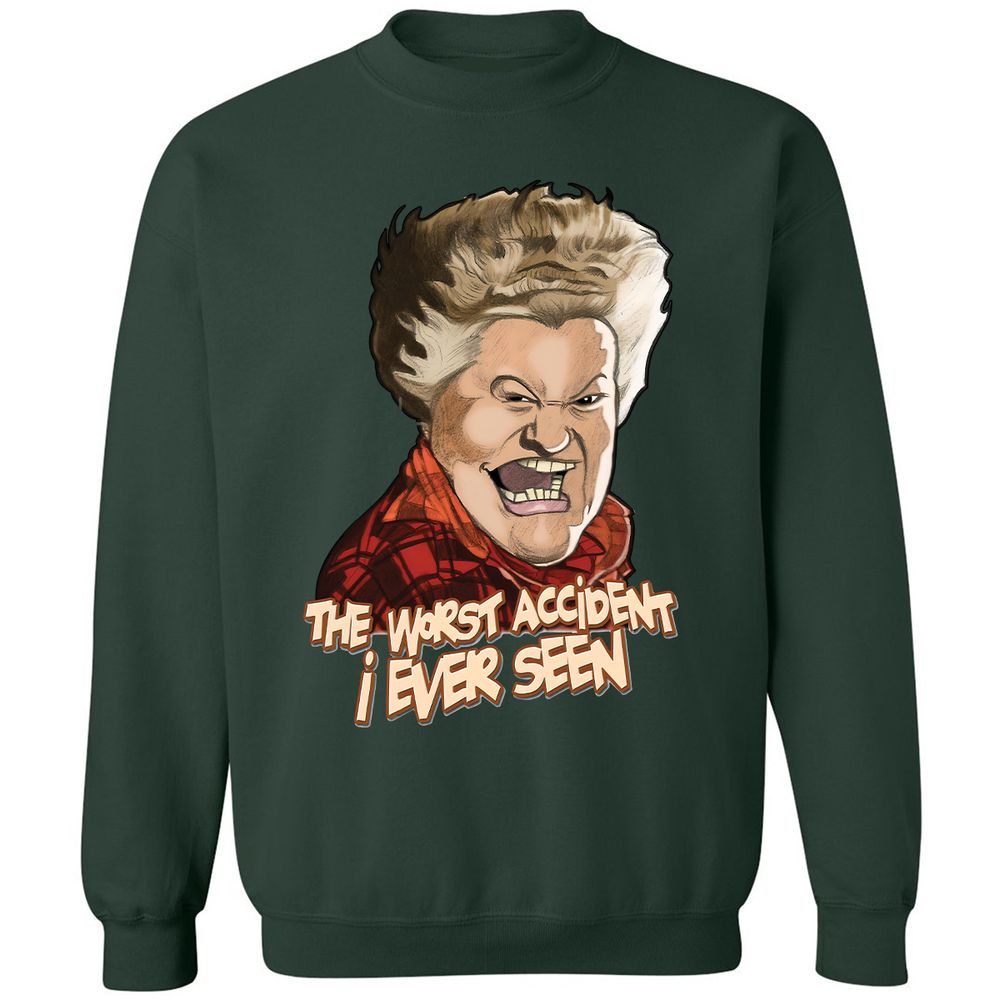 Classic Unisex Sweatshirt - 7LNU54QG - Forest Green - 4