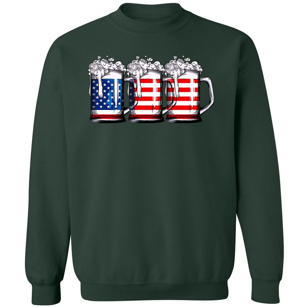Classic Unisex Sweatshirt - ABRDVGYN - Forest Green - 4