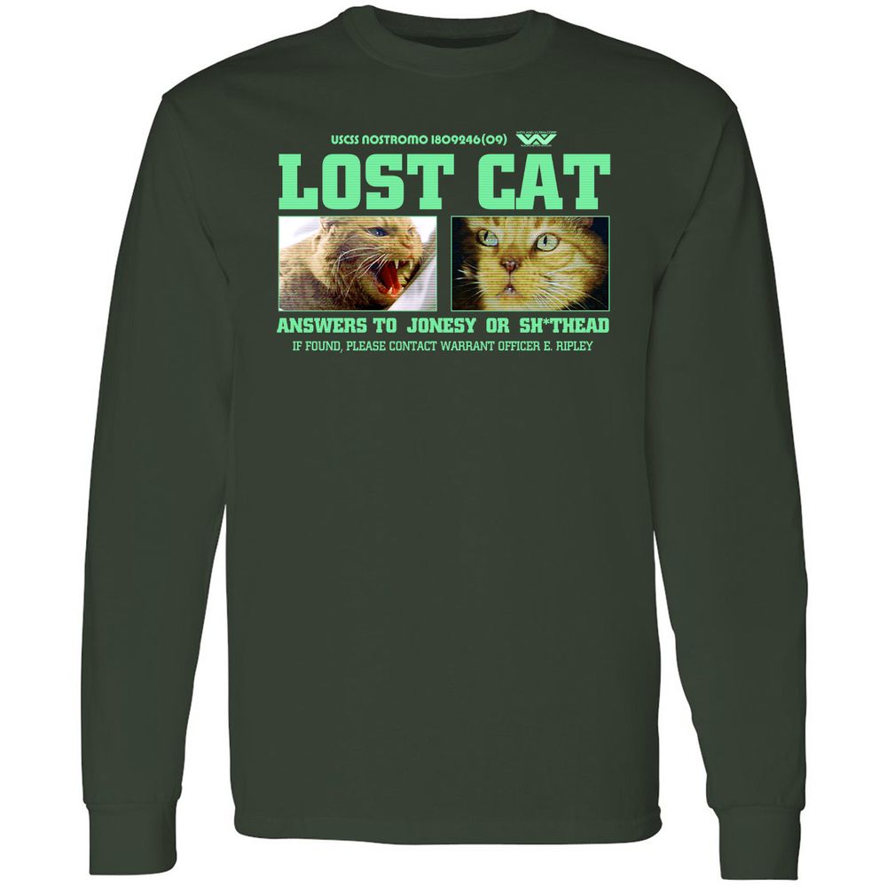 Long Sleeve T-Shirt - LBY2UQNJ - Forest Green - 4
