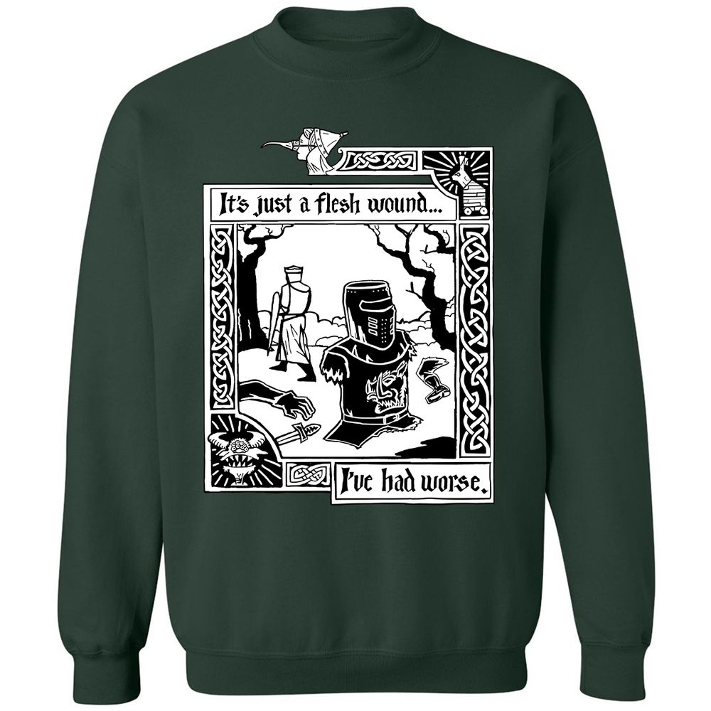 Classic Unisex Sweatshirt - 692L9YA9 - Forest Green - 4