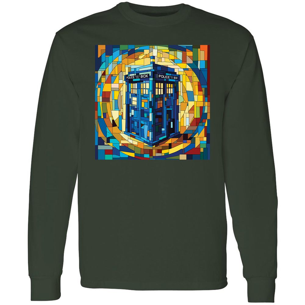 Long Sleeve T-Shirt - AVCM6SFA - Forest Green - 4