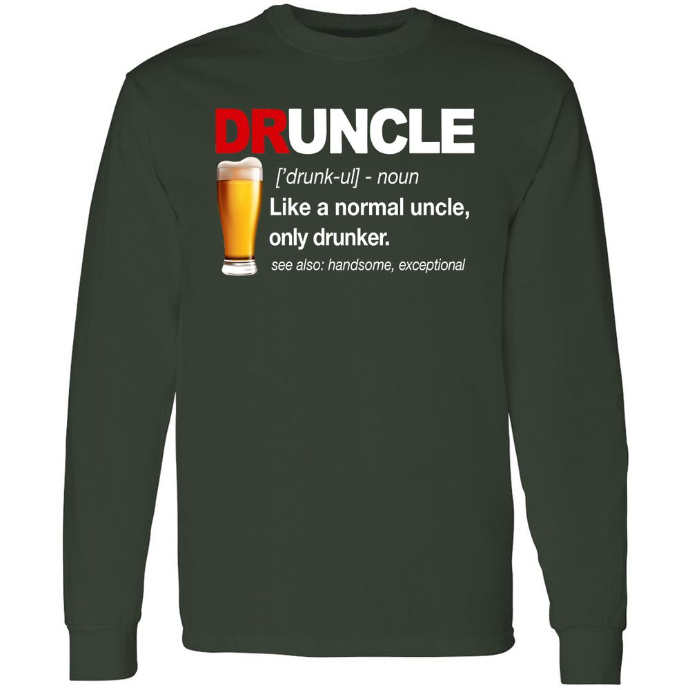 Long Sleeve T-Shirt - TB25TGWJ - Forest Green - 4