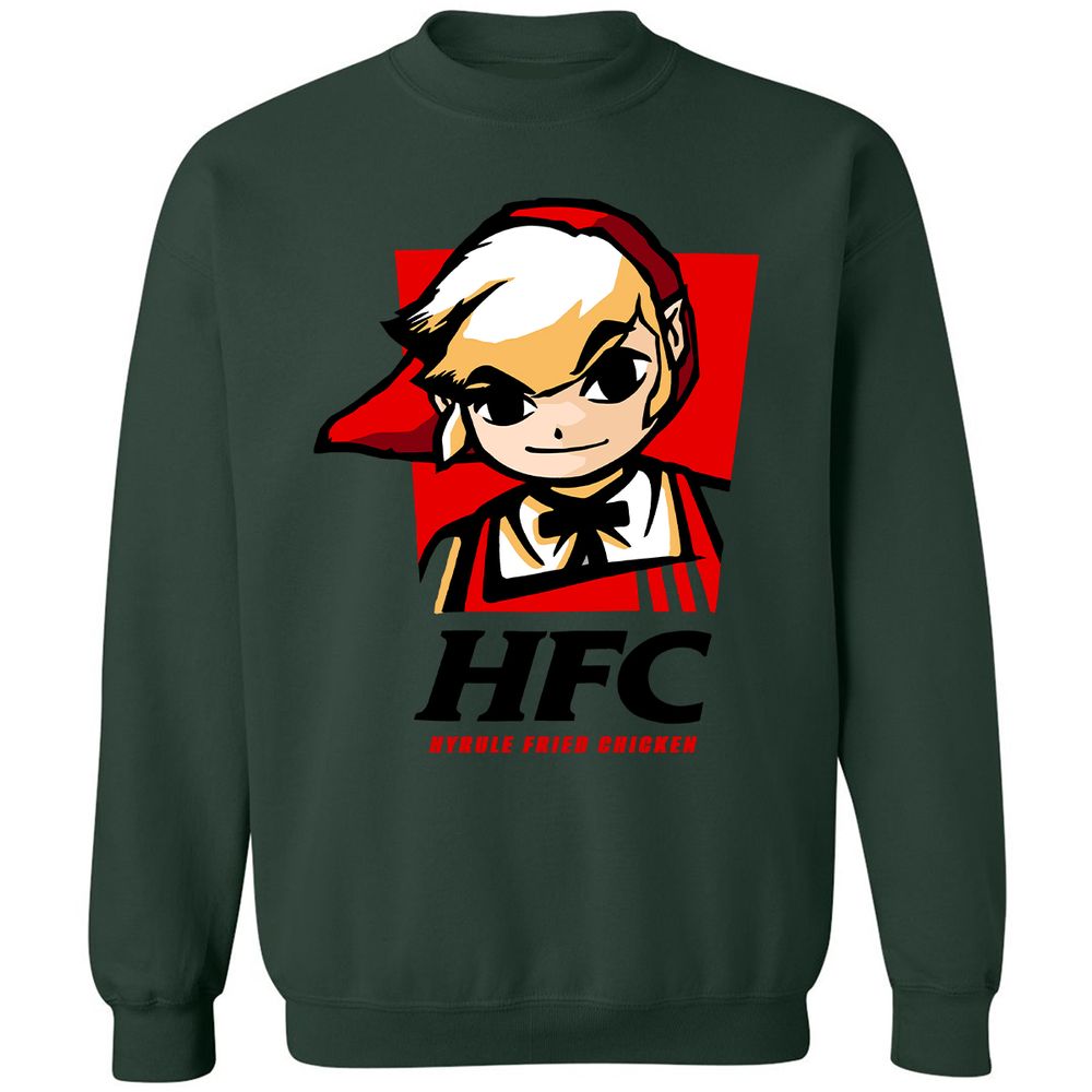 Classic Unisex Sweatshirt - L9F2L9QU - Forest Green - 4