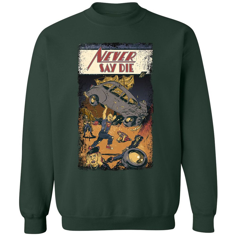Classic Unisex Sweatshirt - FLZP8WA2 - Forest Green - 4