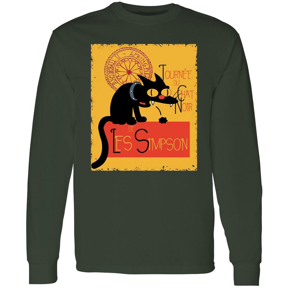 Long Sleeve T-Shirt - LVS5NMJX - Forest Green - 4