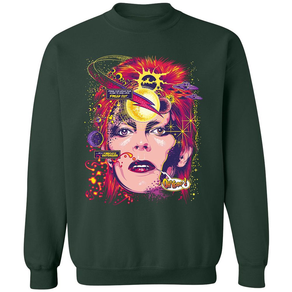Classic Unisex Sweatshirt - FJMKR2E1 - Forest Green - 4