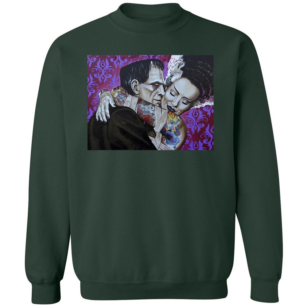 Classic Unisex Sweatshirt - MSMD53Z7 - Forest Green - 4