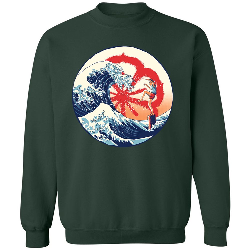 Classic Unisex Sweatshirt - 3WBHPM4N - Forest Green - 4