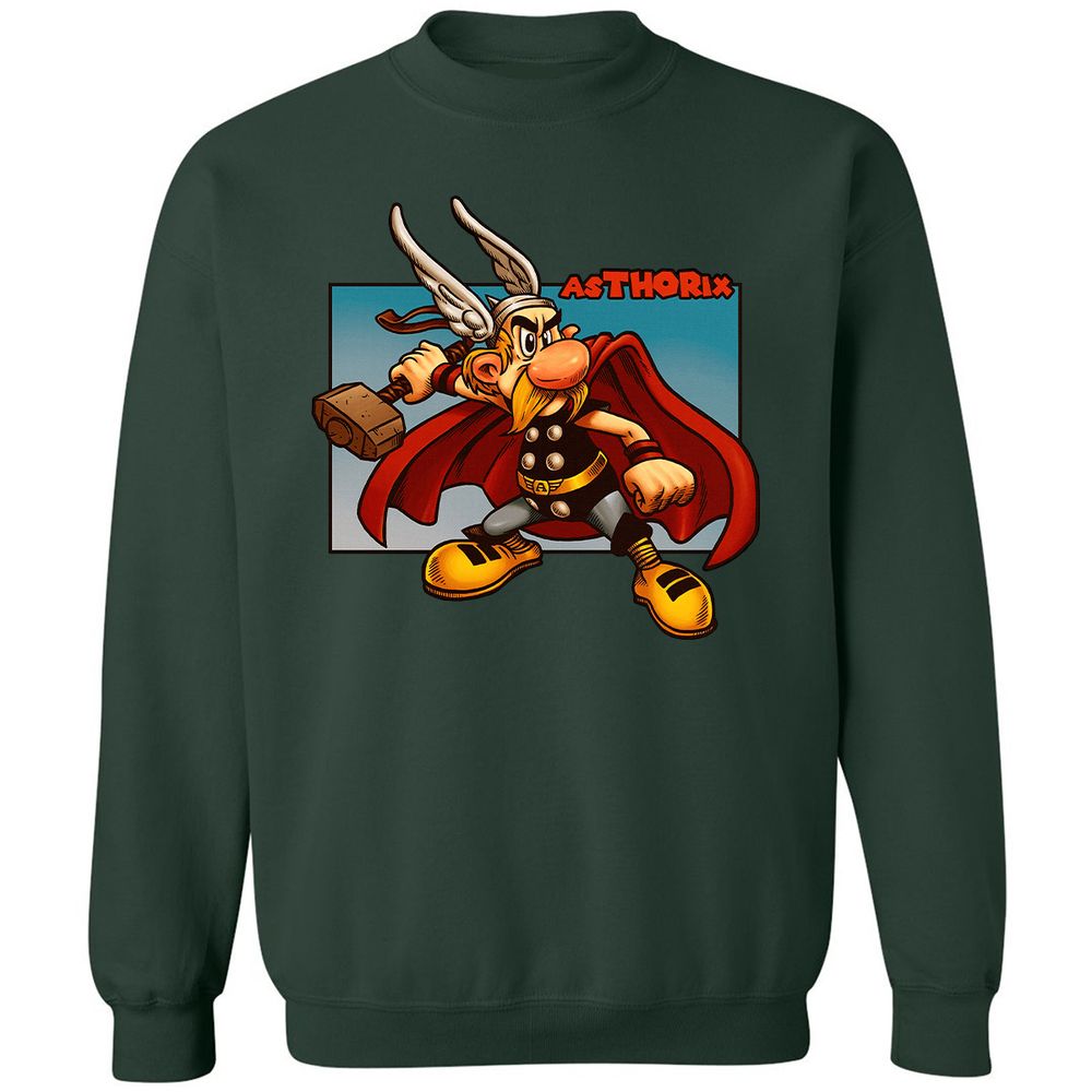 Classic Unisex Sweatshirt - LKJTVGS6 - Forest Green - 4