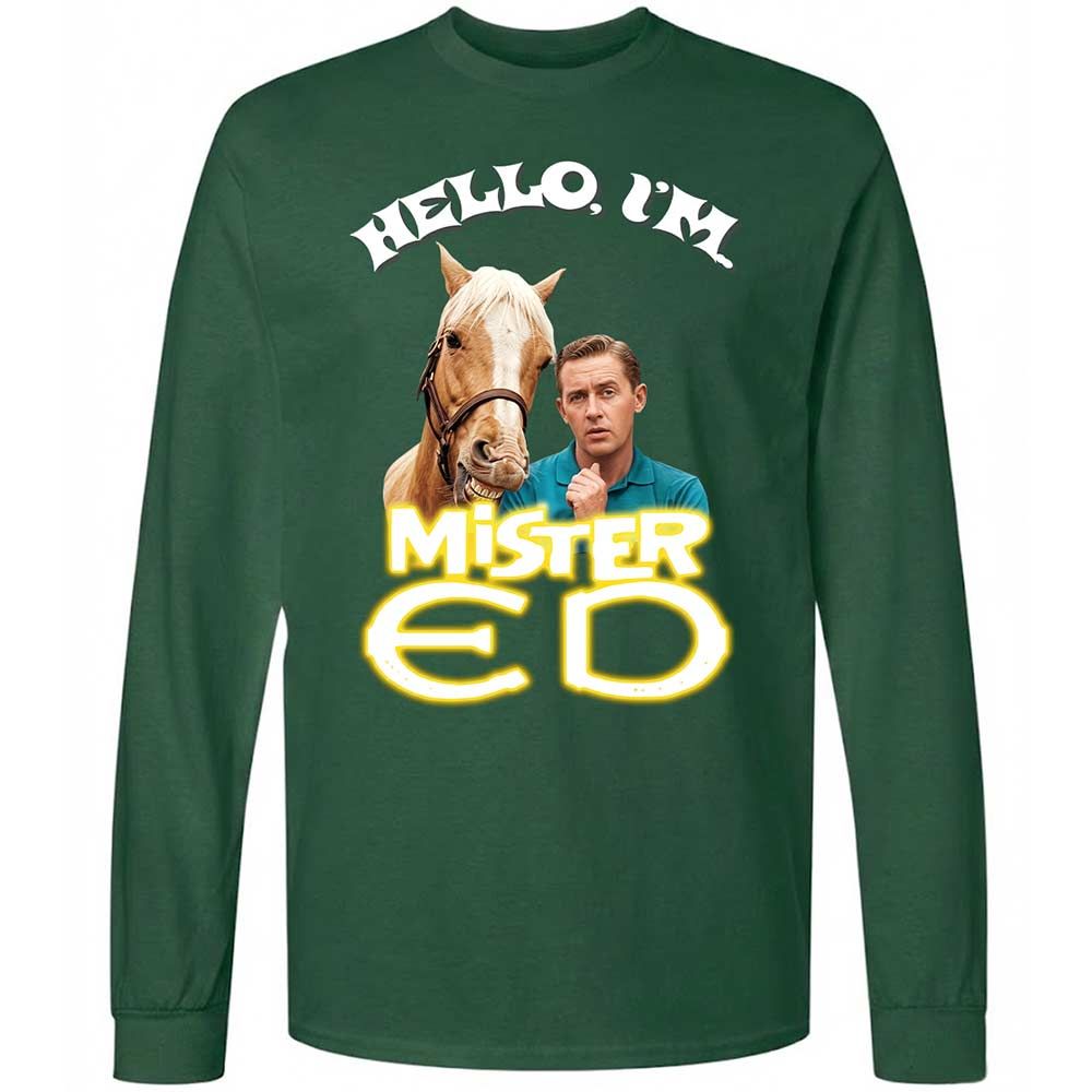 Long Sleeve T-Shirt - 6N3S8N2Z - Forest Green - 4