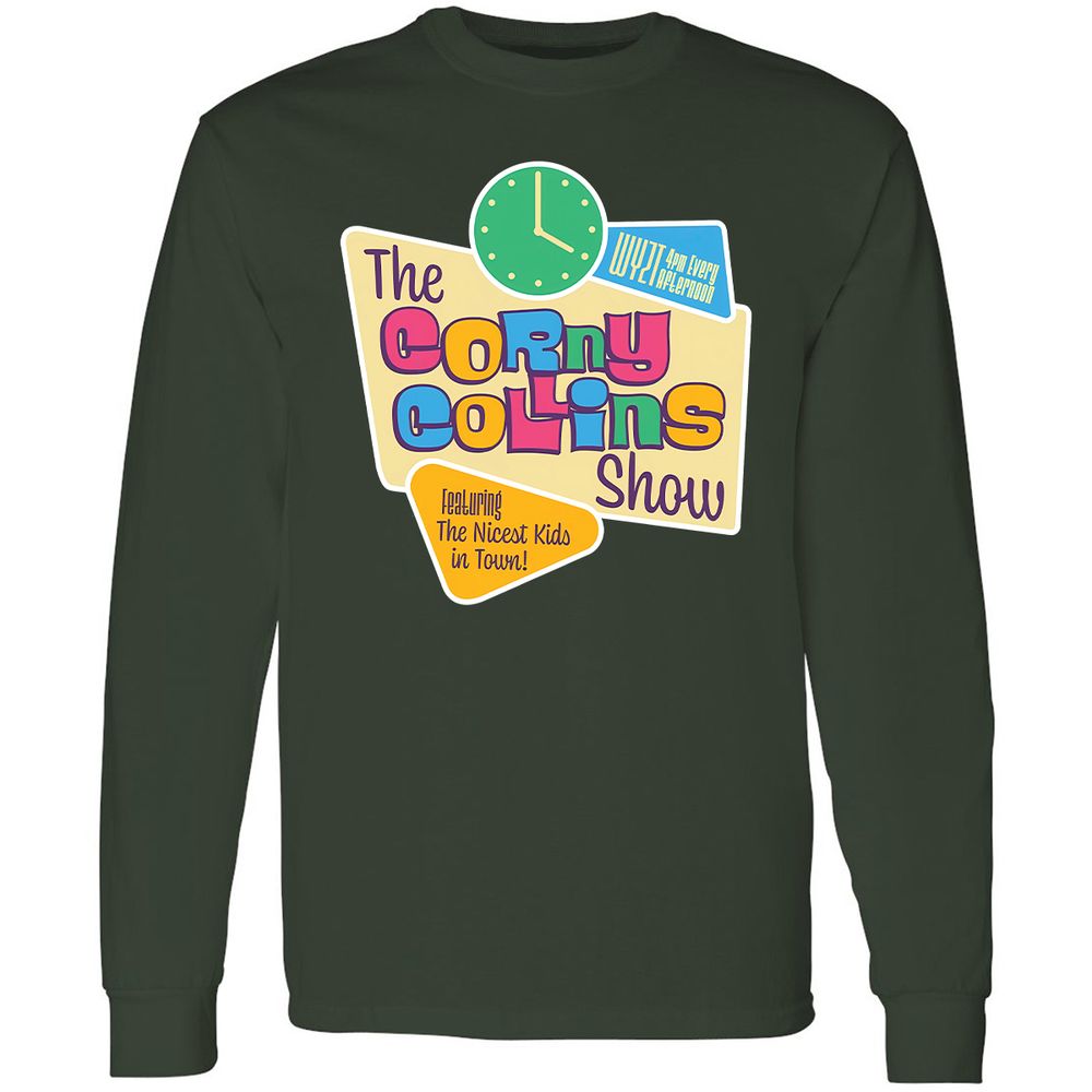 Long Sleeve T-Shirt - 5AAG79B9 - Forest Green - 4