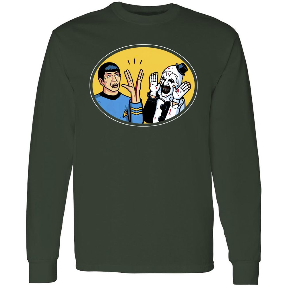 Long Sleeve T-Shirt - VJ56G9VU - Forest Green - 4