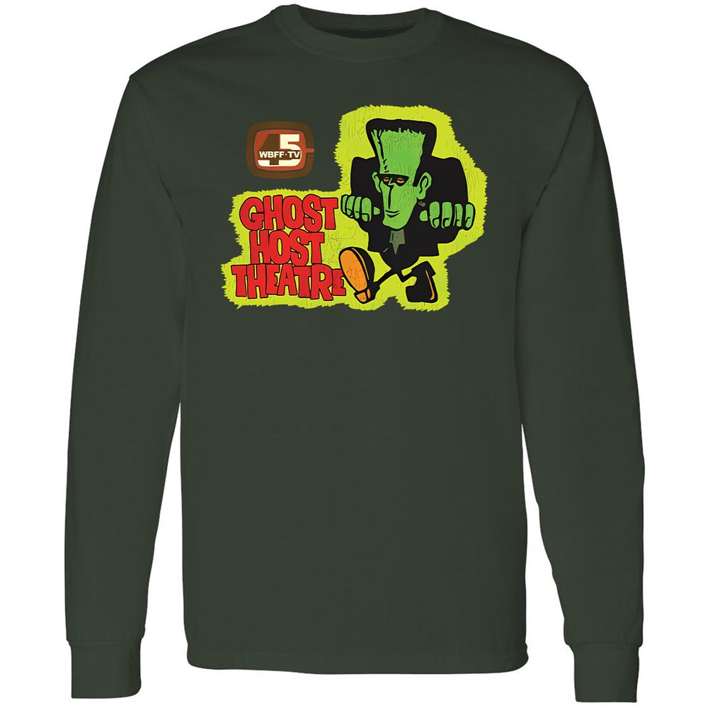 Long Sleeve T-Shirt - VLJPEUBP - Forest Green - 4