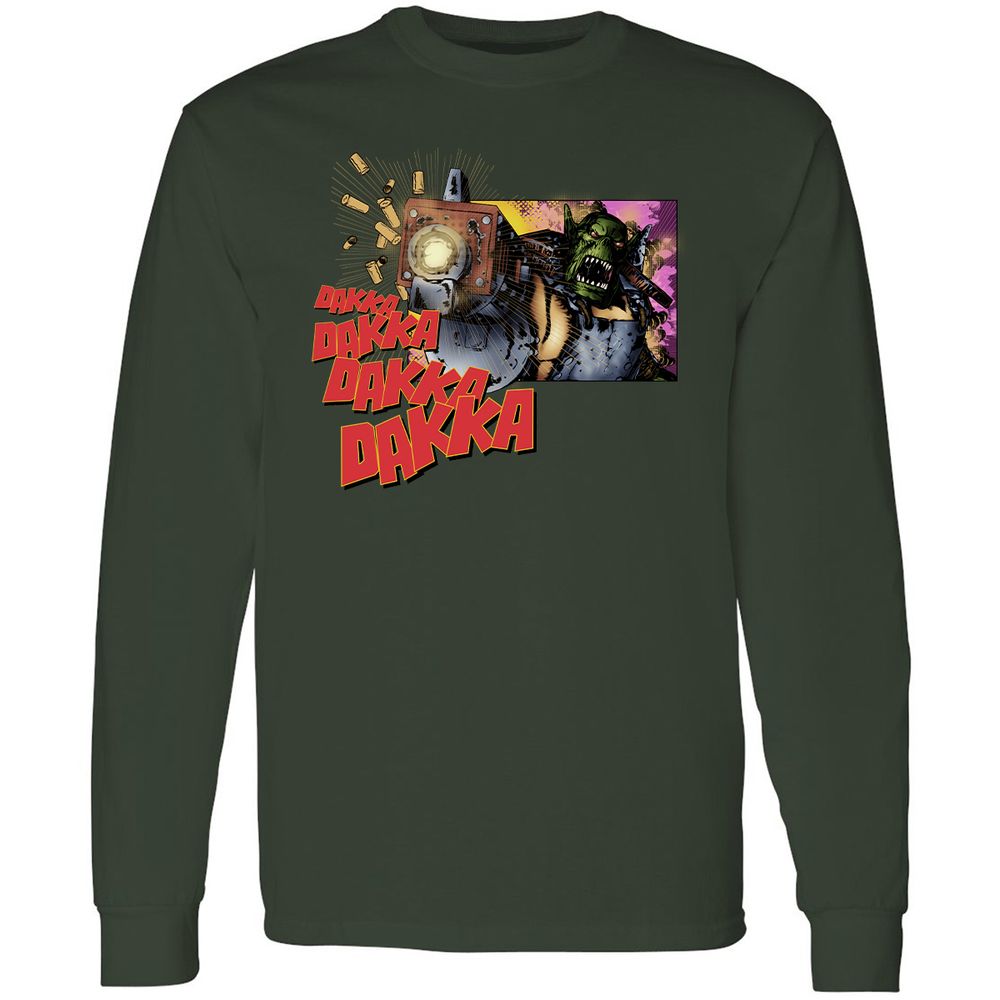 Long Sleeve T-Shirt - 1J9ETXNV - Forest Green - 4