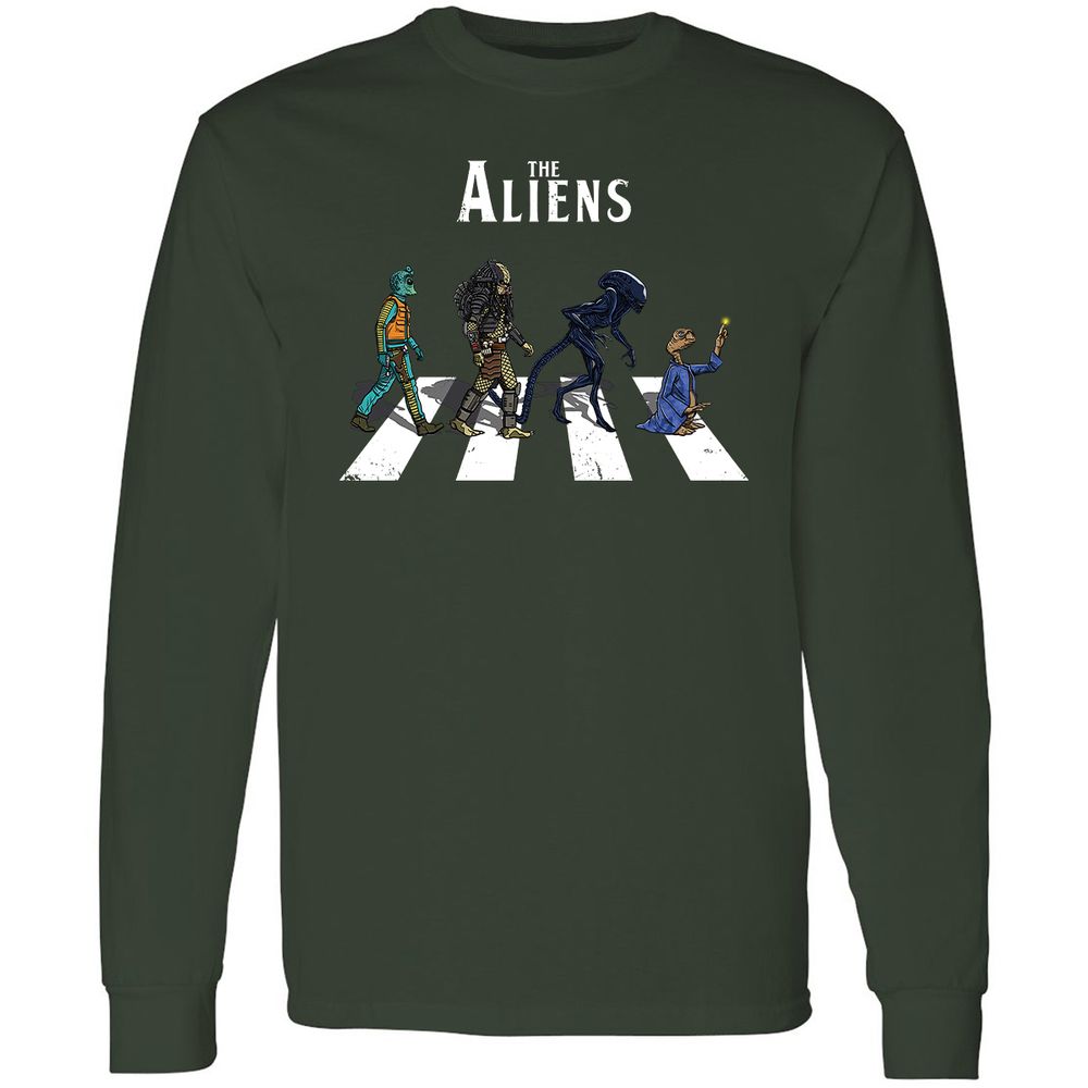 Long Sleeve T-Shirt - 31XKTG31 - Forest Green - 4
