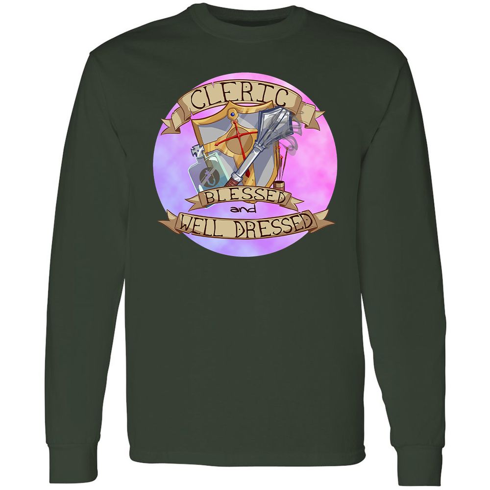 Long Sleeve T-Shirt - JQBLKR2E - Forest Green - 4