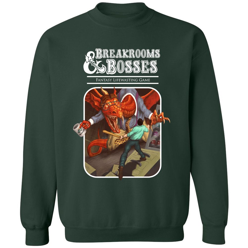 Classic Unisex Sweatshirt - FB9UWR8R - Forest Green - 4