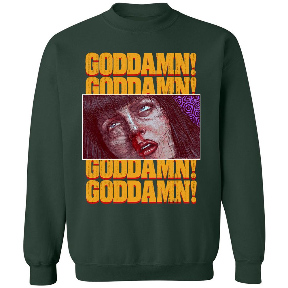 Classic Unisex Sweatshirt - ZRRHTRDU - Forest Green - 4