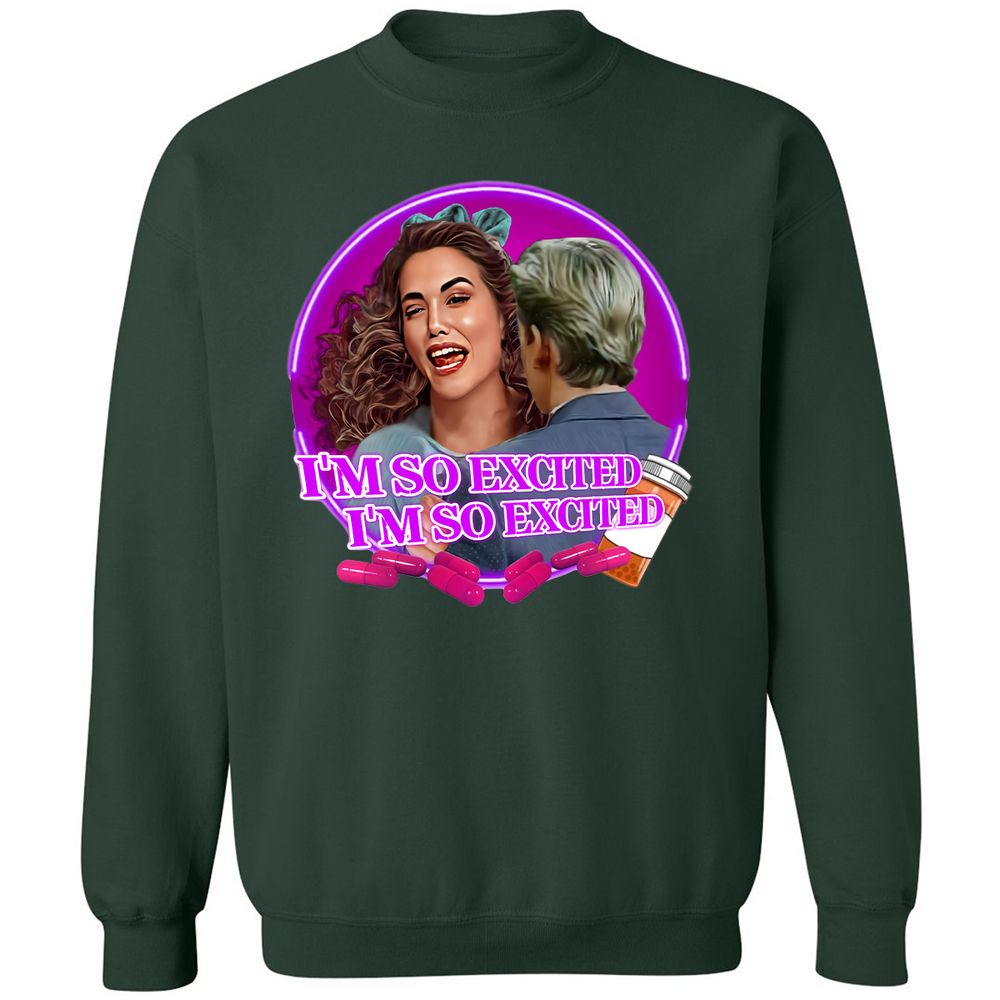 Classic Unisex Sweatshirt - QCTH9BPN - Forest Green - 4
