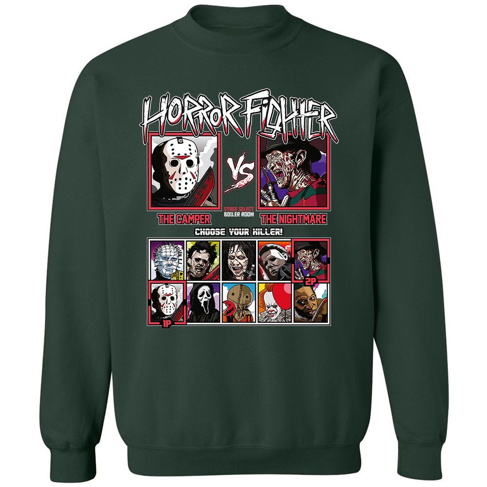 Classic Unisex Sweatshirt - B9BL3E3E - Forest Green - 4