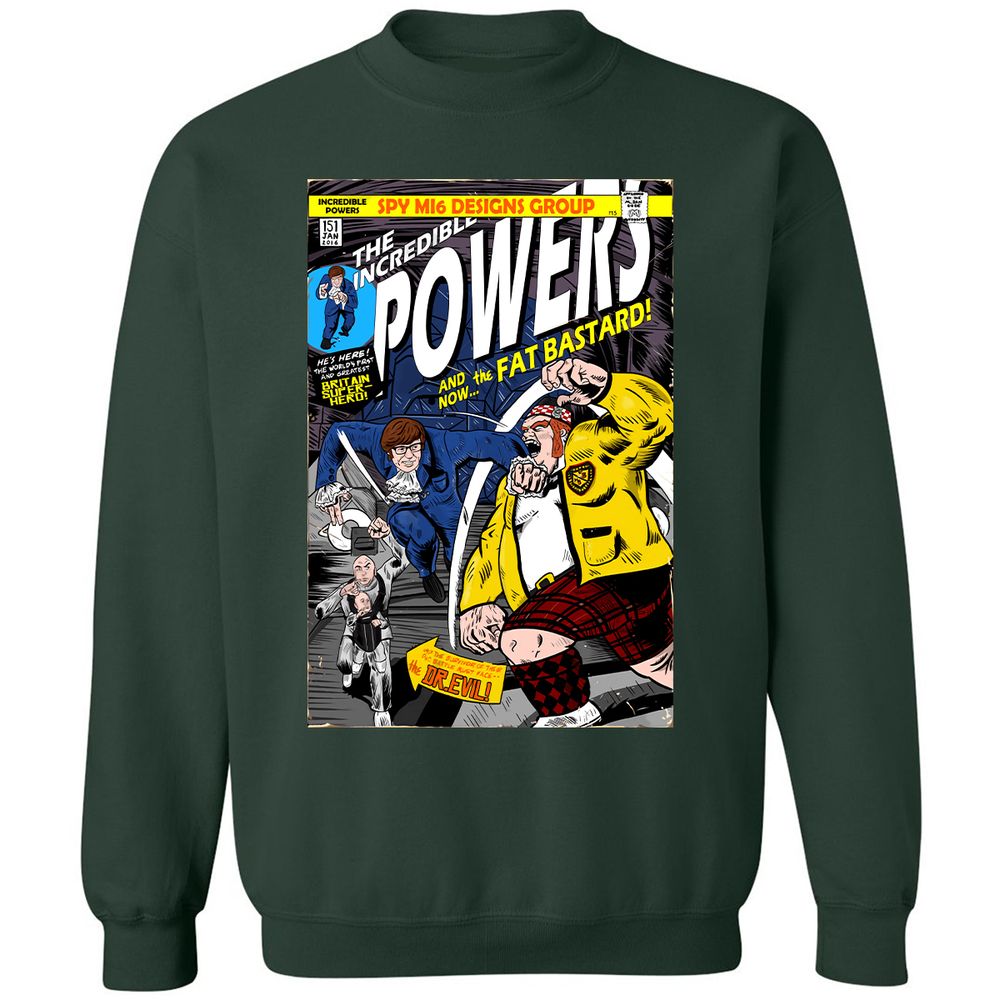 Classic Unisex Sweatshirt - HBB8G5Z3 - Forest Green - 4