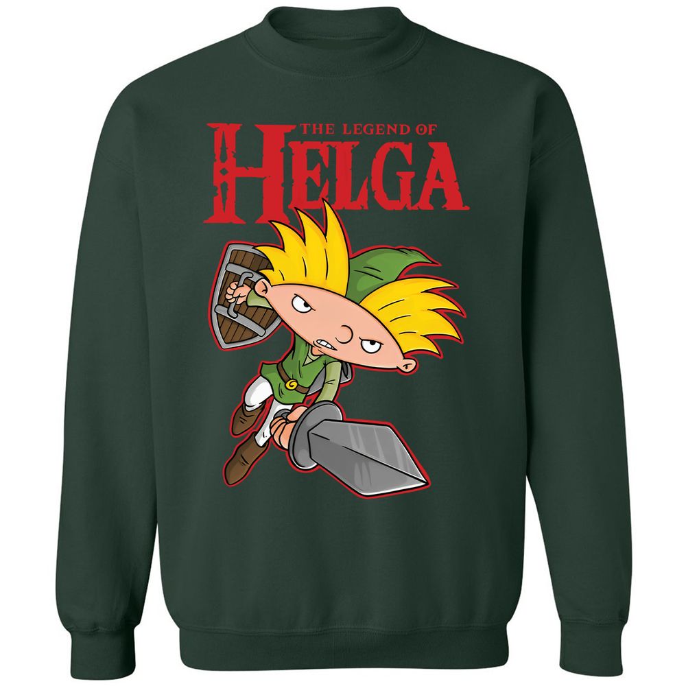 Classic Unisex Sweatshirt - SXN85T15 - Forest Green - 4