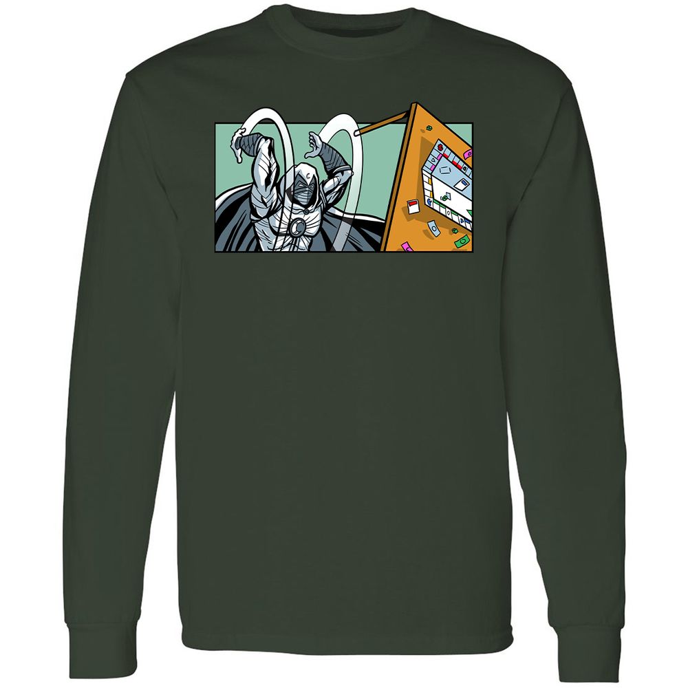 Long Sleeve T-Shirt - QRD4CUQV - Forest Green - 4