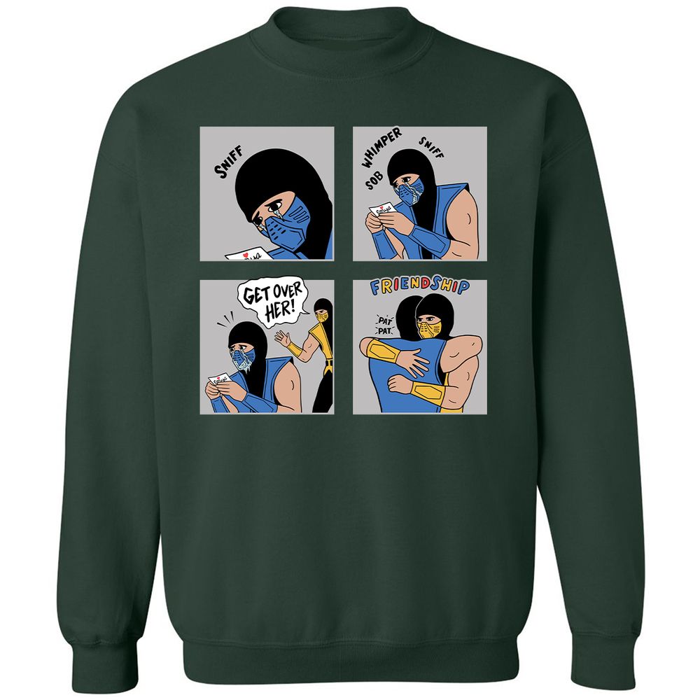 Classic Unisex Sweatshirt - 6CE16WJL - Forest Green - 4