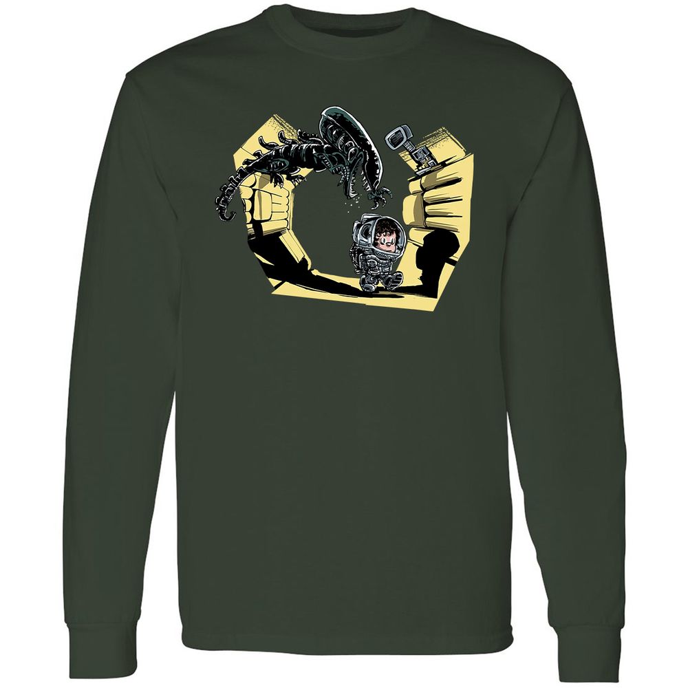 Long Sleeve T-Shirt - TYY15BKV - Forest Green - 4