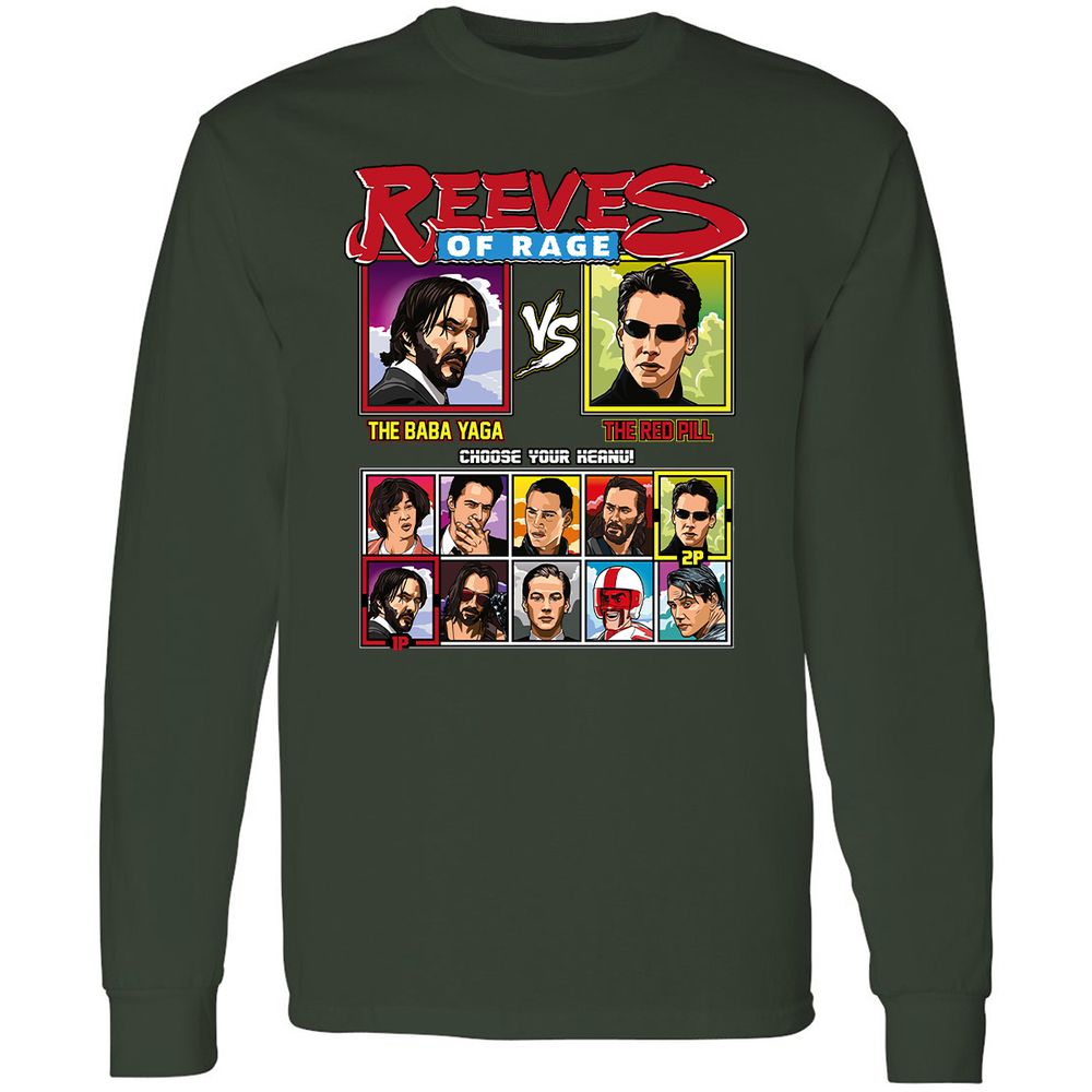 Long Sleeve T-Shirt - 8DDP1S64 - Forest Green - 4