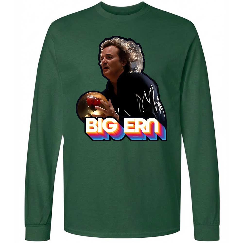 Long Sleeve T-Shirt - 6TBXWJCE - Forest Green - 4