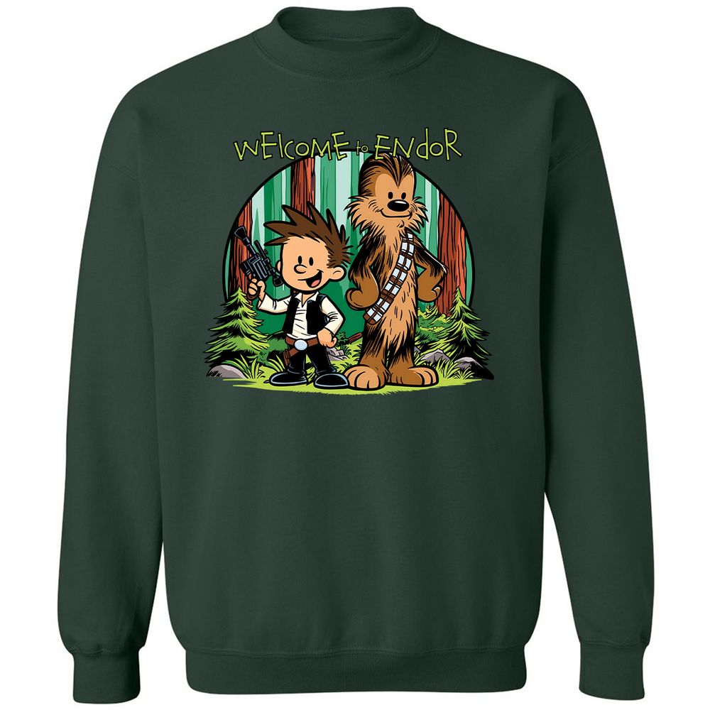 Classic Unisex Sweatshirt - NNQMPPGH - Forest Green - 4
