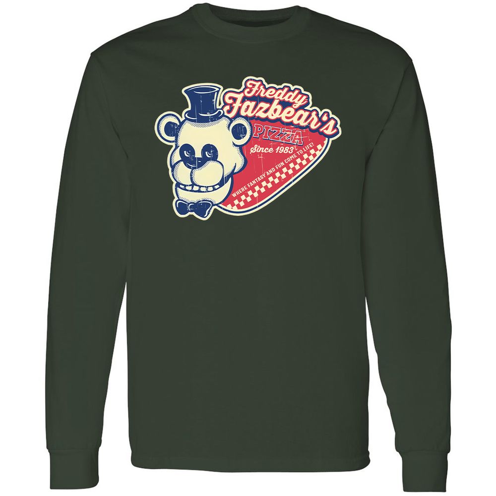 Long Sleeve T-Shirt - DR1HTM78 - Forest Green - 4