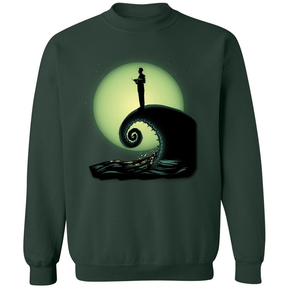 Classic Unisex Sweatshirt - DNMWWFCM - Forest Green - 4