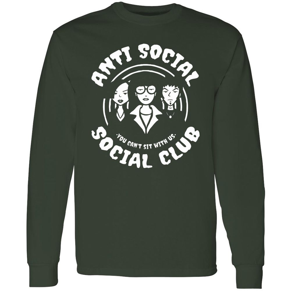 Long Sleeve T-Shirt - 597D7SZP - Forest Green - 4