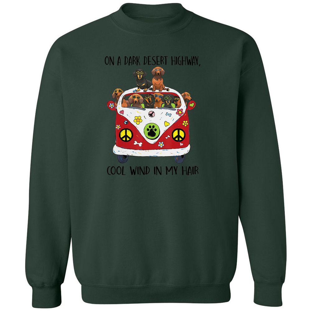 Classic Unisex Sweatshirt - Y5JGZBFM - Forest Green - 4
