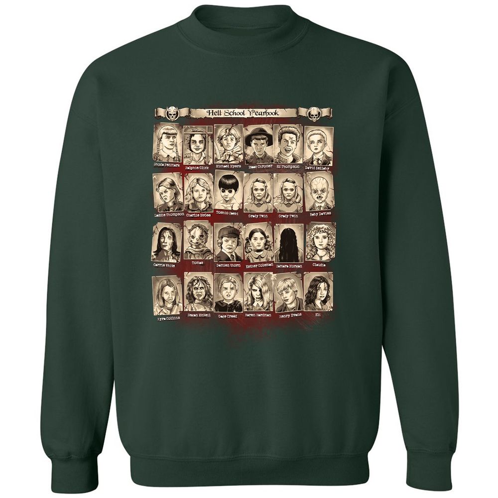 Classic Unisex Sweatshirt - 8VRWWV1J - Forest Green - 4