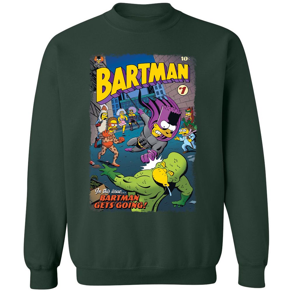 Classic Unisex Sweatshirt - XNQPV532 - Forest Green - 4