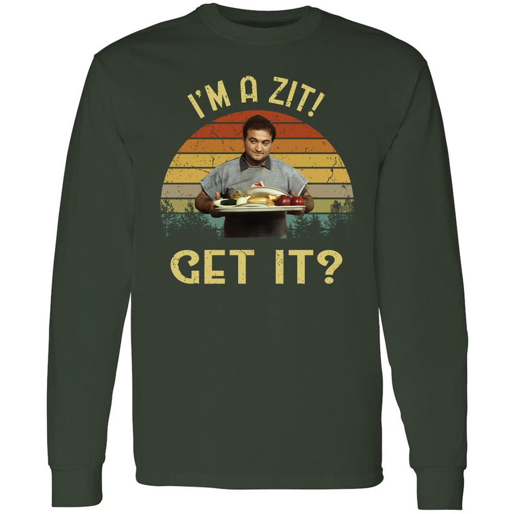 Long Sleeve T-Shirt - YH6APFA2 - Forest Green - 4