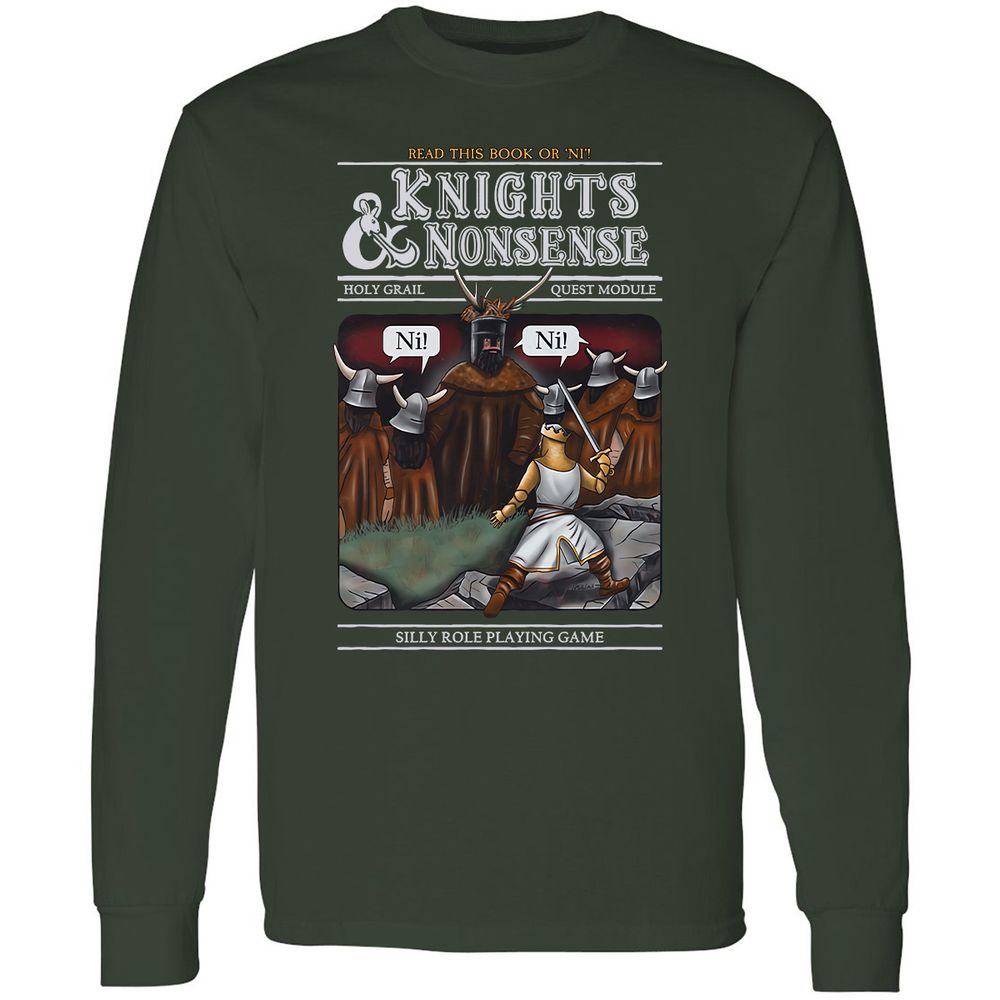 Long Sleeve T-Shirt - RFJ8QY3S - Forest Green - 4