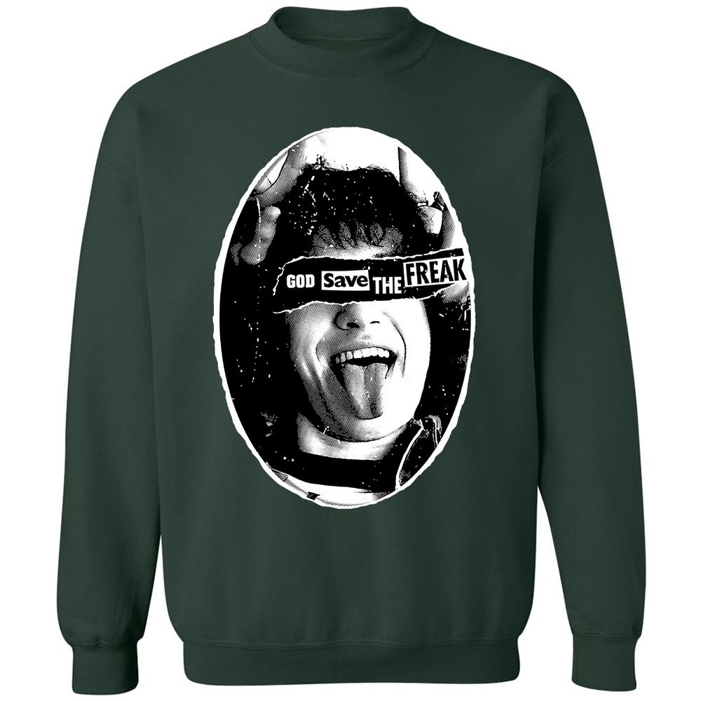 Classic Unisex Sweatshirt - 67KRPUN9 - Forest Green - 4