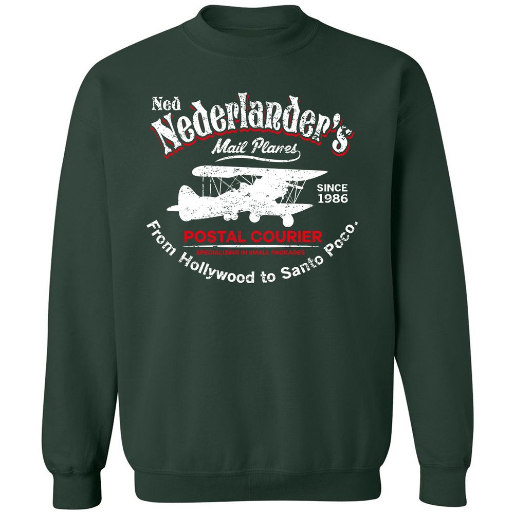 Classic Unisex Sweatshirt - MNQEDA45 - Forest Green - 4