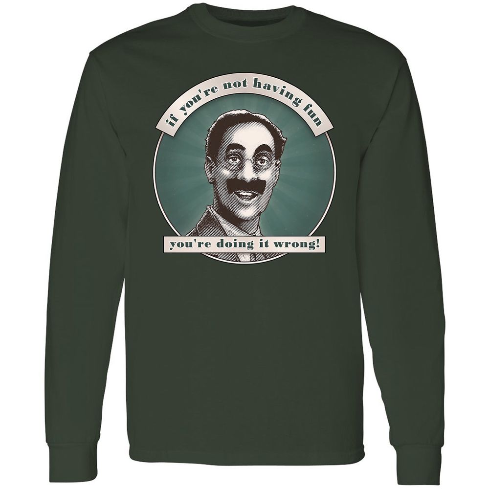 Long Sleeve T-Shirt - 71YCA7SH - Forest Green - 4